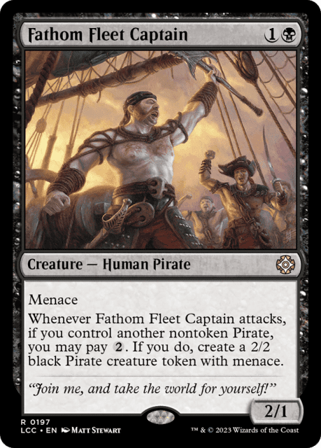 Fathom Fleet Captain (197) — The Lost Caverns of Ixalan Commander