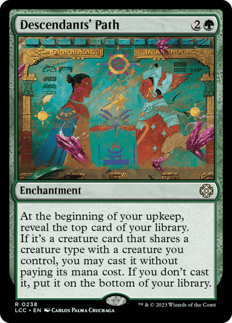 Descendants' Path (238) — The Lost Caverns of Ixalan Commander