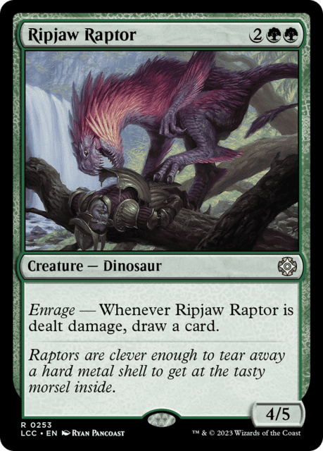 Ripjaw Raptor (253) — The Lost Caverns of Ixalan Commander