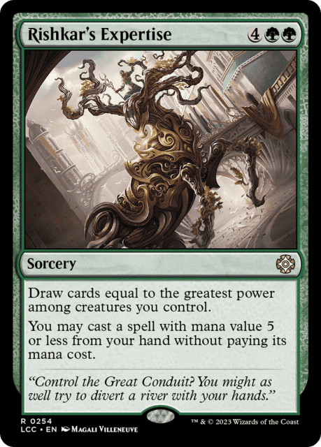 Rishkar's Expertise (254) — The Lost Caverns of Ixalan Commander