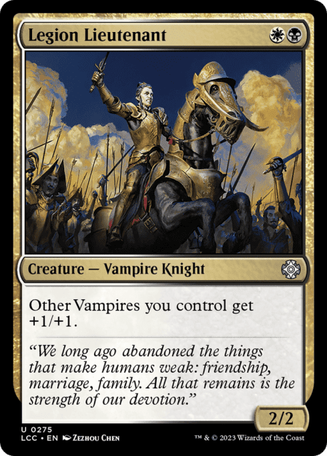Legion Lieutenant (275) — The Lost Caverns of Ixalan Commander