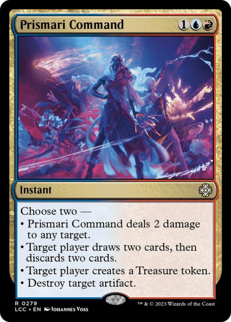 Prismari Command (279) — The Lost Caverns of Ixalan Commander