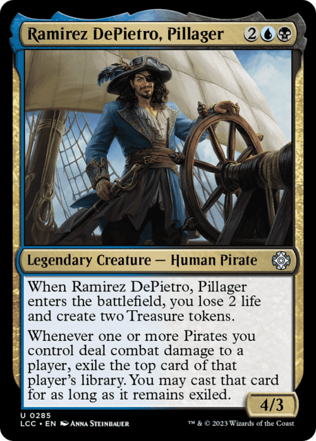 Ramirez DePietro, Pillager (285) — The Lost Caverns of Ixalan Commander