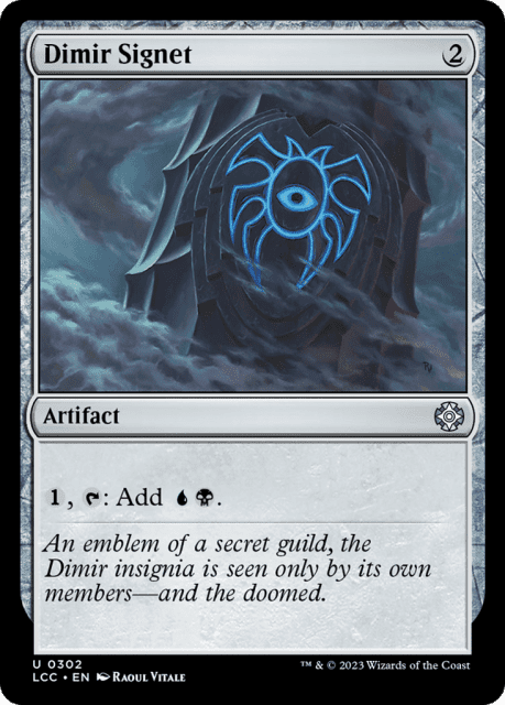 Dimir Signet (302) — The Lost Caverns of Ixalan Commander