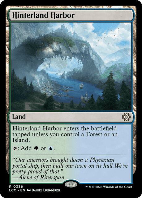 Hinterland Harbor (336) — The Lost Caverns of Ixalan Commander