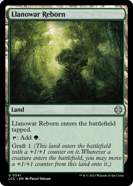 Llanowar Reborn (341) — The Lost Caverns of Ixalan Commander