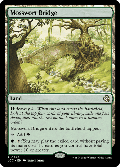 Mosswort Bridge (342) — The Lost Caverns of Ixalan Commander
