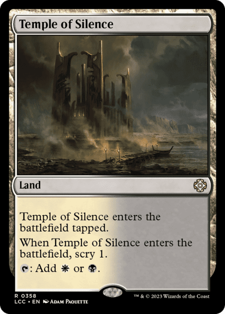 Temple of Silence (358) — The Lost Caverns of Ixalan Commander
