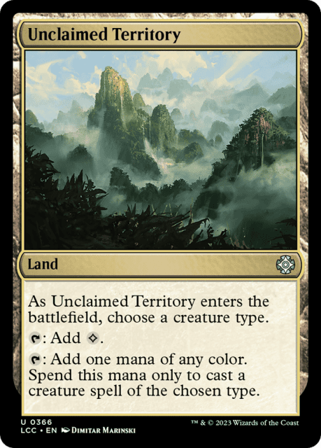 Unclaimed Territory (366) — The Lost Caverns of Ixalan Commander
