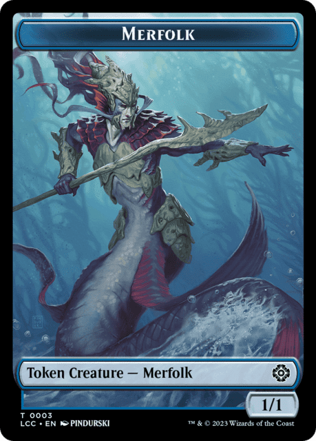 Merfolk (3) — The Lost Caverns of Ixalan Commander