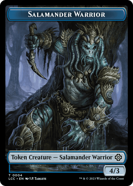 Salamander Warrior (4) — The Lost Caverns of Ixalan Commander