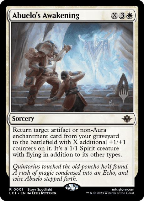 Abuelo's Awakening (1) — The Lost Caverns of Ixalan Promos