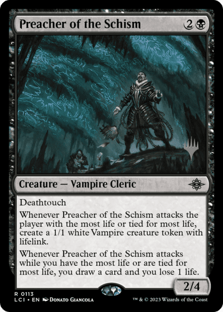 Preacher of the Schism (113) — The Lost Caverns of Ixalan Promos