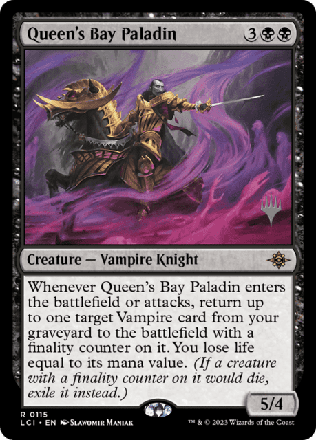 Queen's Bay Paladin (115) — The Lost Caverns of Ixalan Promos