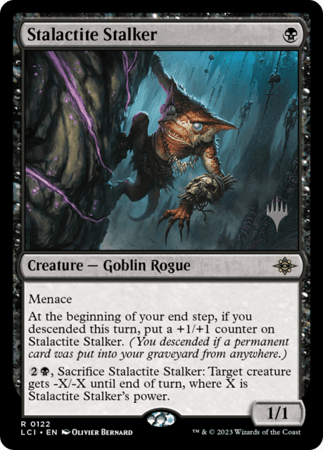 Stalactite Stalker (122) — The Lost Caverns of Ixalan Promos