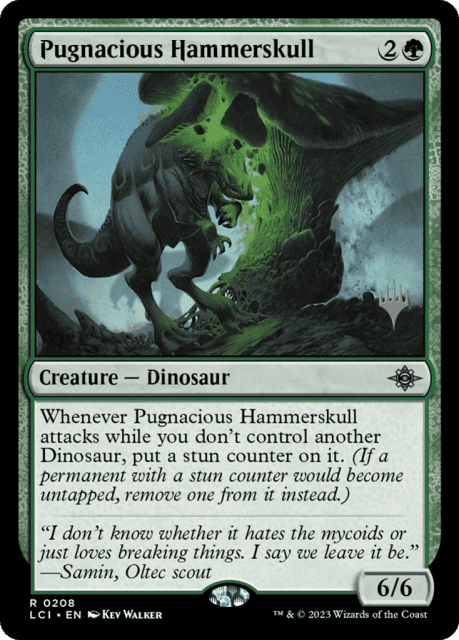 Pugnacious Hammerskull (208) — The Lost Caverns of Ixalan Promos