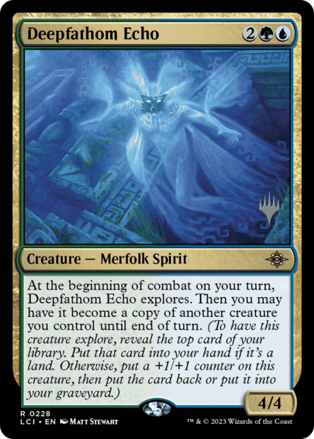 Deepfathom Echo (228) — The Lost Caverns of Ixalan Promos