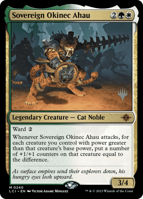 Sovereign Okinec Ahau (240) — The Lost Caverns of Ixalan Promos
