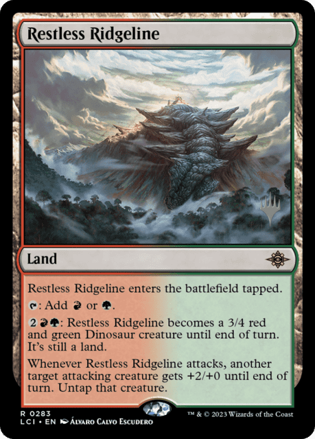 Restless Ridgeline (283) — The Lost Caverns of Ixalan Promos