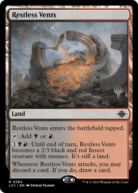 Restless Vents (284) — The Lost Caverns of Ixalan Promos