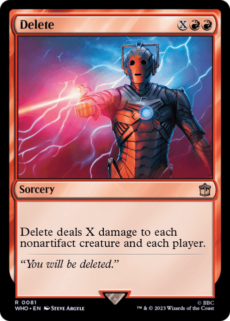 Delete (81) — Doctor Who