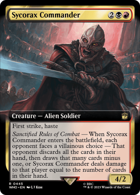 Sycorax Commander (445) — Doctor Who