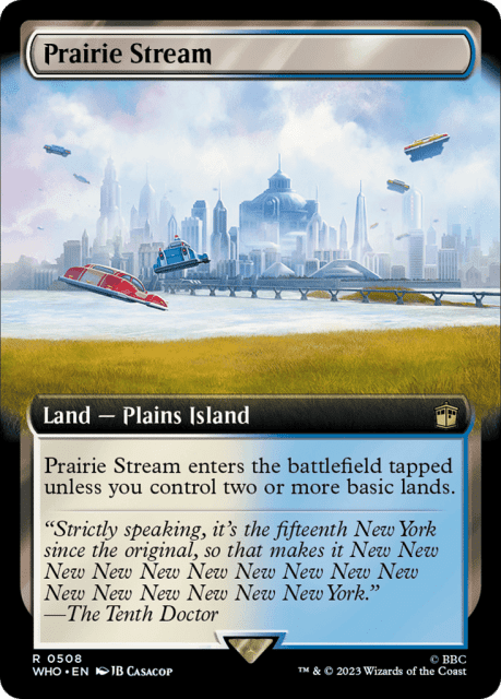 Prairie Stream (508) — Doctor Who