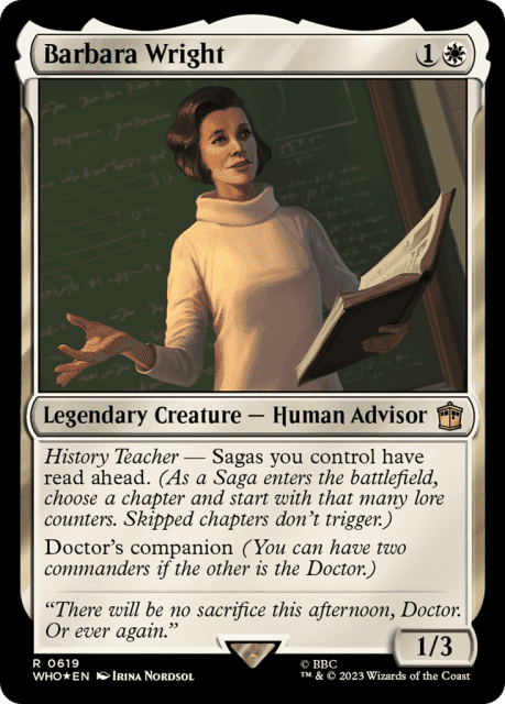 Barbara Wright (619) — Doctor Who
