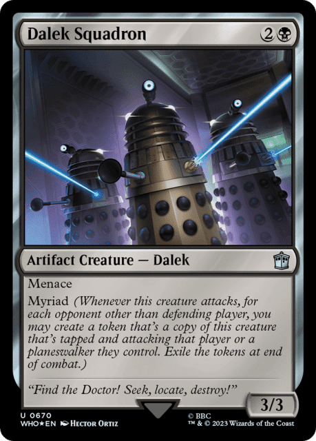 Dalek Squadron (670) — Doctor Who