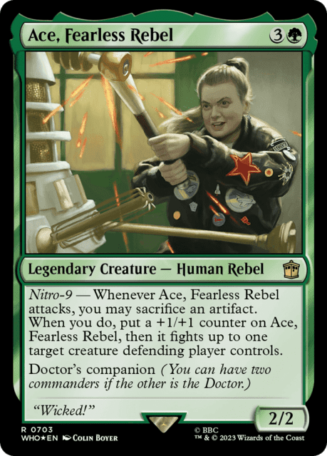 Ace, Fearless Rebel (703) — Doctor Who