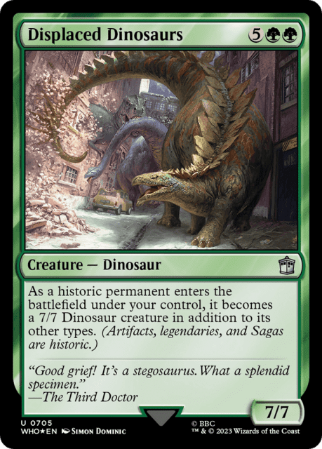 Displaced Dinosaurs (705) — Doctor Who