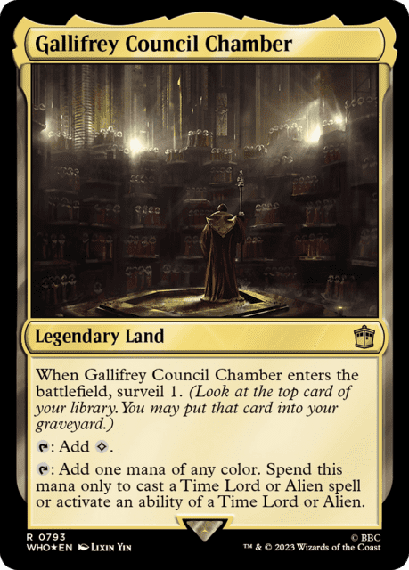 Gallifrey Council Chamber (793) — Doctor Who