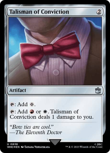 Talisman of Conviction (838) — Doctor Who