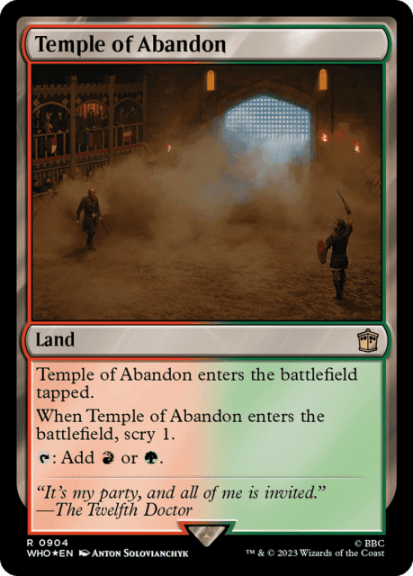 Temple of Abandon (904) — Doctor Who