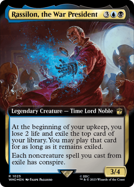 Rassilon, the War President (1025) — Doctor Who