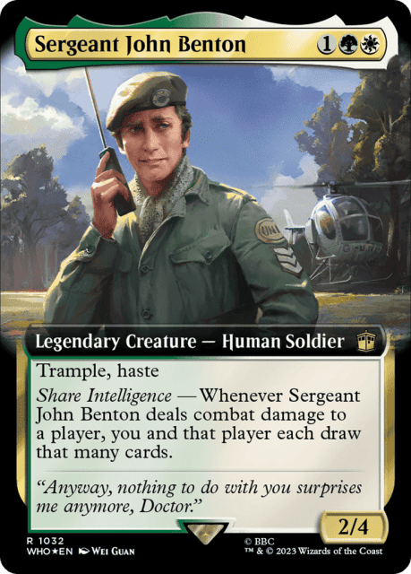 Sergeant John Benton (1032) — Doctor Who