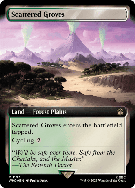 Scattered Groves (1103) — Doctor Who