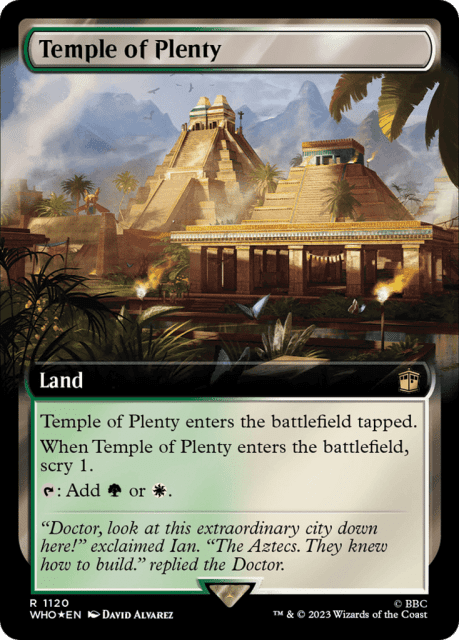 Temple of Plenty (1120) — Doctor Who