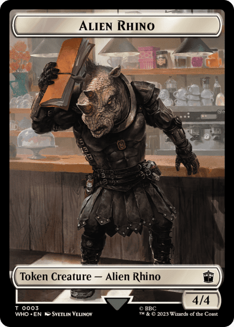 Alien Rhino (3) — Doctor Who