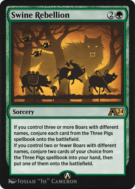 Swine Rebellion (15) — Alchemy: Wilds of Eldraine