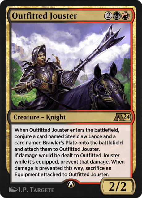 Outfitted Jouster (22) — Alchemy: Wilds of Eldraine