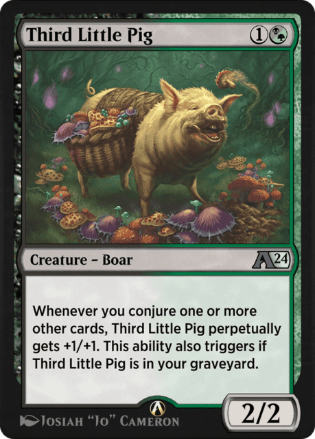Third Little Pig (28) — Alchemy: Wilds of Eldraine