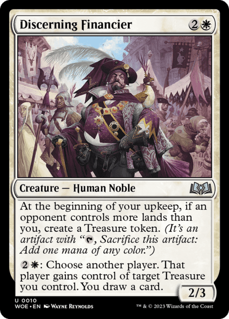 Discerning Financier (10) — Wilds of Eldraine