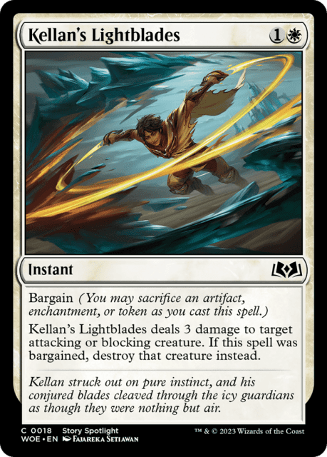 Kellan's Lightblades (18) — Wilds of Eldraine