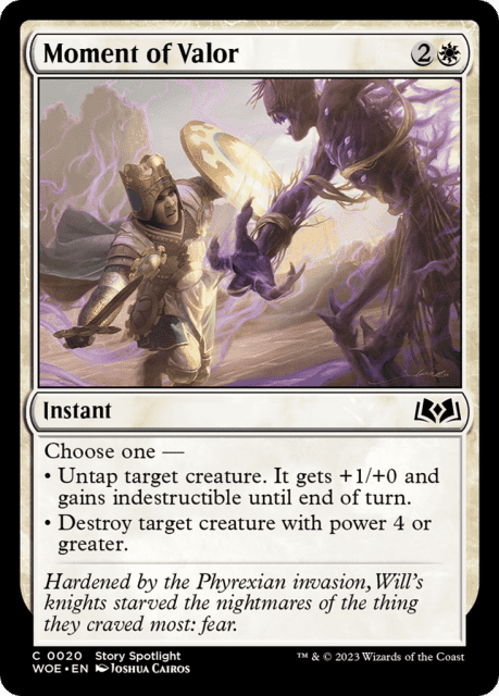Moment of Valor (20) — Wilds of Eldraine