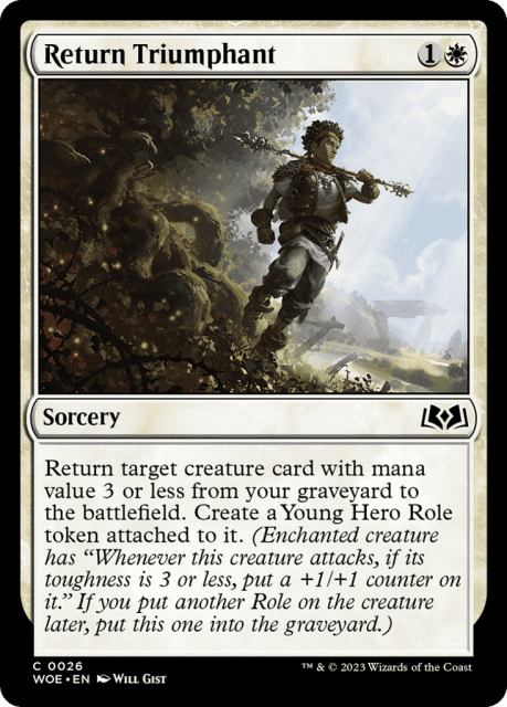 Return Triumphant (26) — Wilds of Eldraine