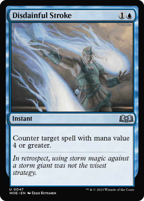 Disdainful Stroke (47) — Wilds of Eldraine