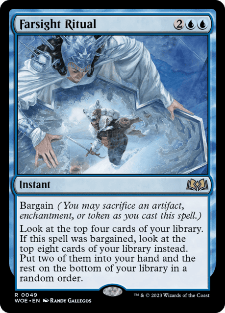 Farsight Ritual (49) — Wilds of Eldraine