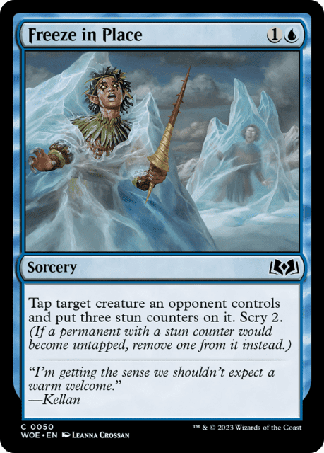 Freeze in Place (50) — Wilds of Eldraine