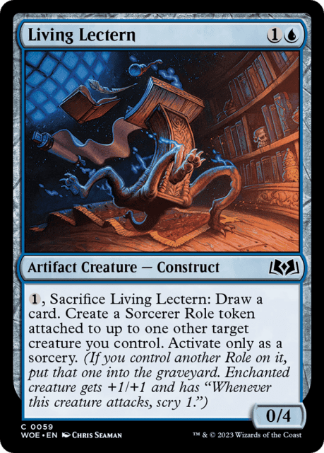 Living Lectern (59) — Wilds of Eldraine